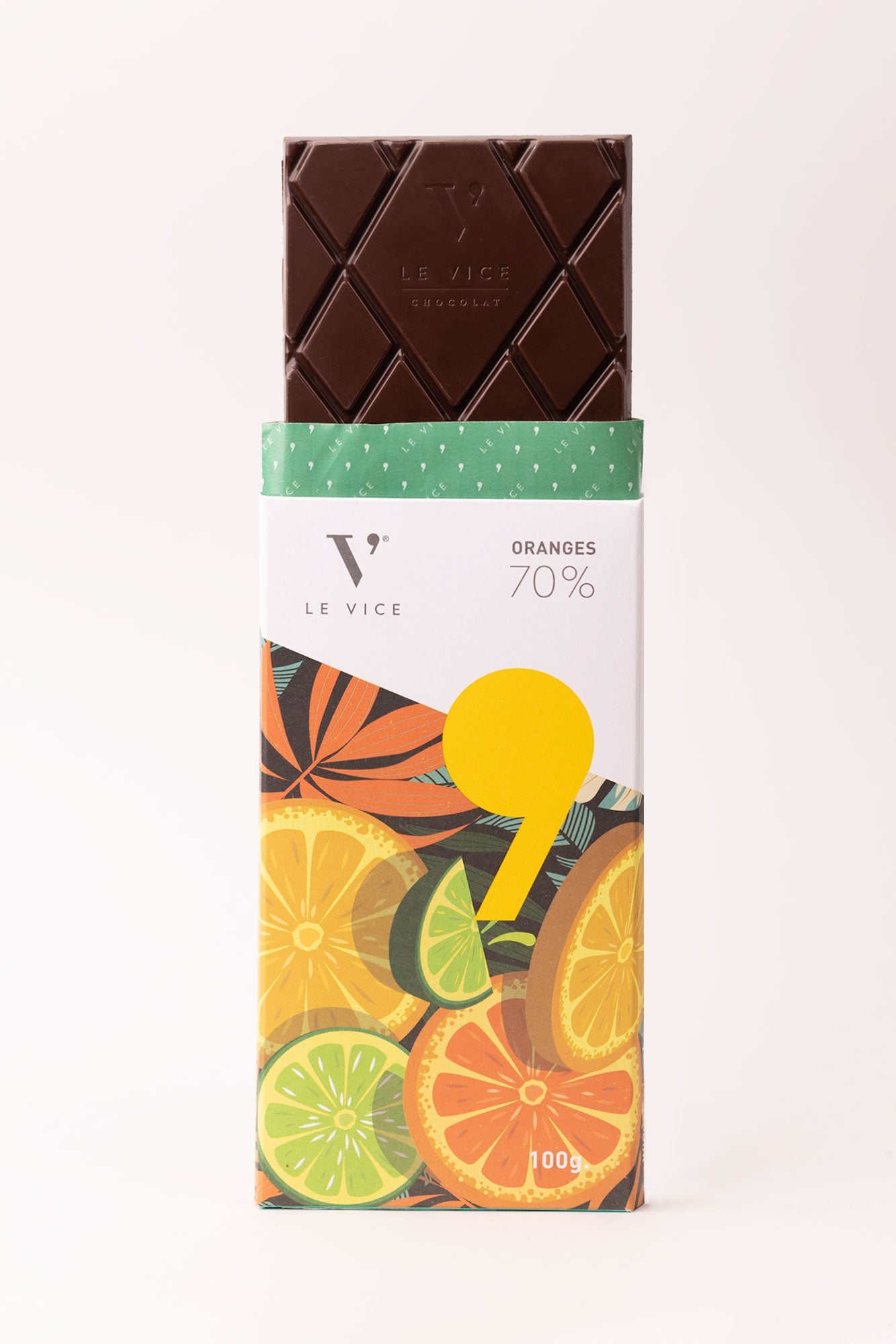 70% Orange Chocolate Bar