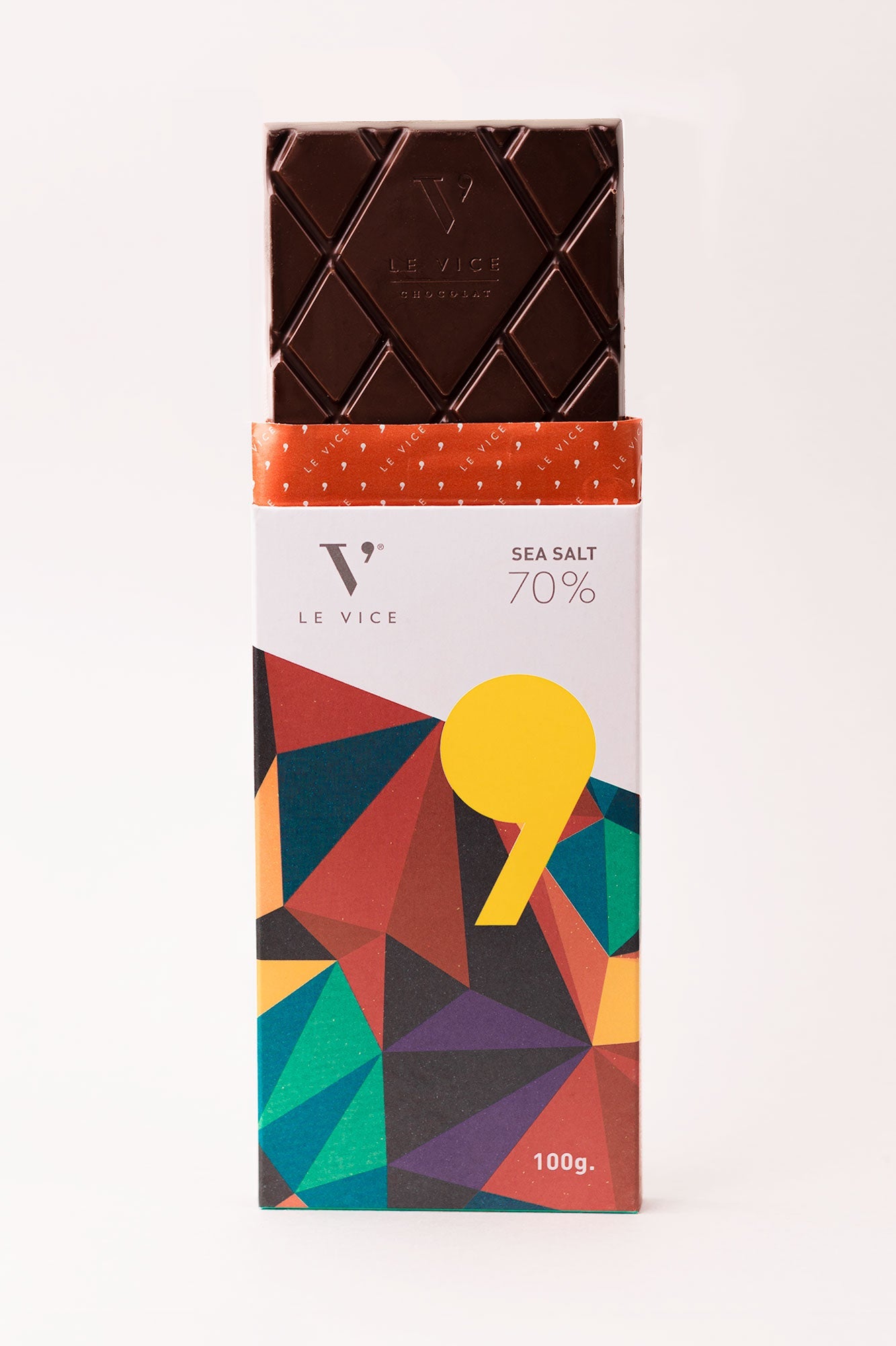 Sea Salt 70% Chocolate Bar
