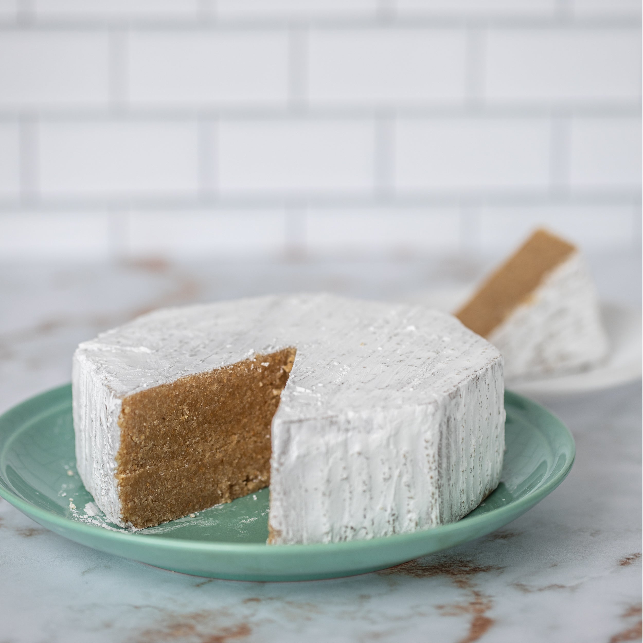 Tarta De Mazapán Y Almendras