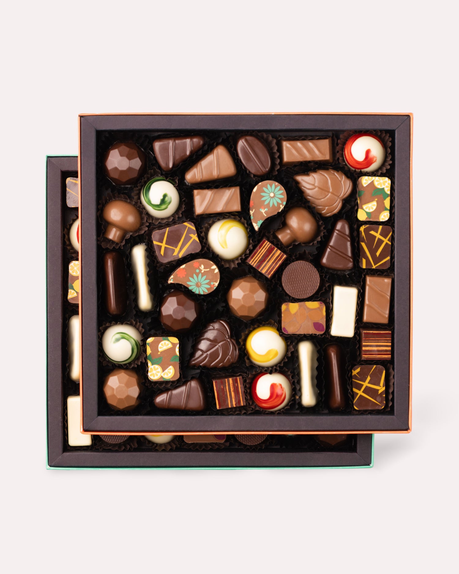 Caja de regalo de chocolate de 80 piezas