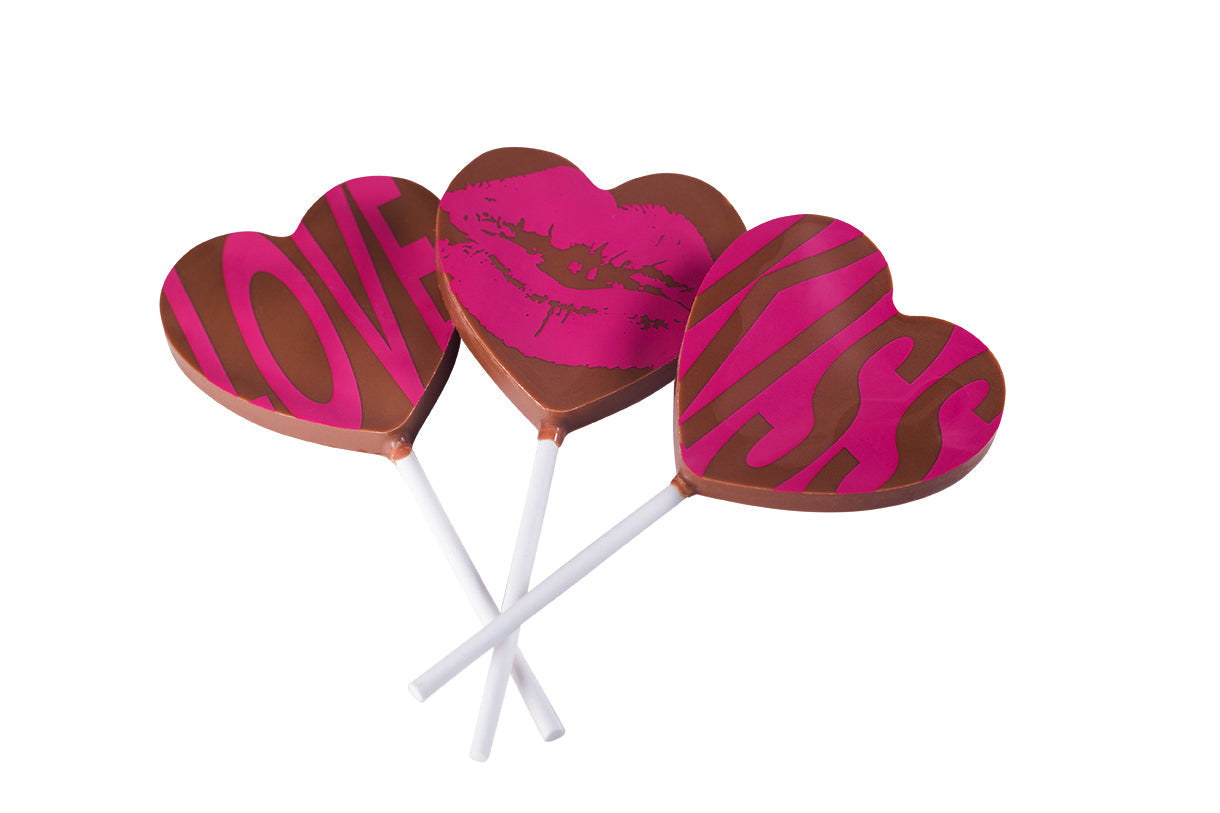 Paleta de corazones
